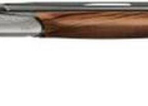Benelli 828U 12 Ga, 26", AAA-Grade Satin Walnut Nickel Engraved Left Handed
