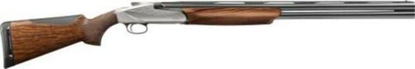 Benelli 828U 12 Ga, 26", AAA-Grade Satin Walnut Nickel Engraved Left Handed