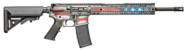Black Rain Patriot 5.56mm, 16" Barrel, Spec+, American Flag