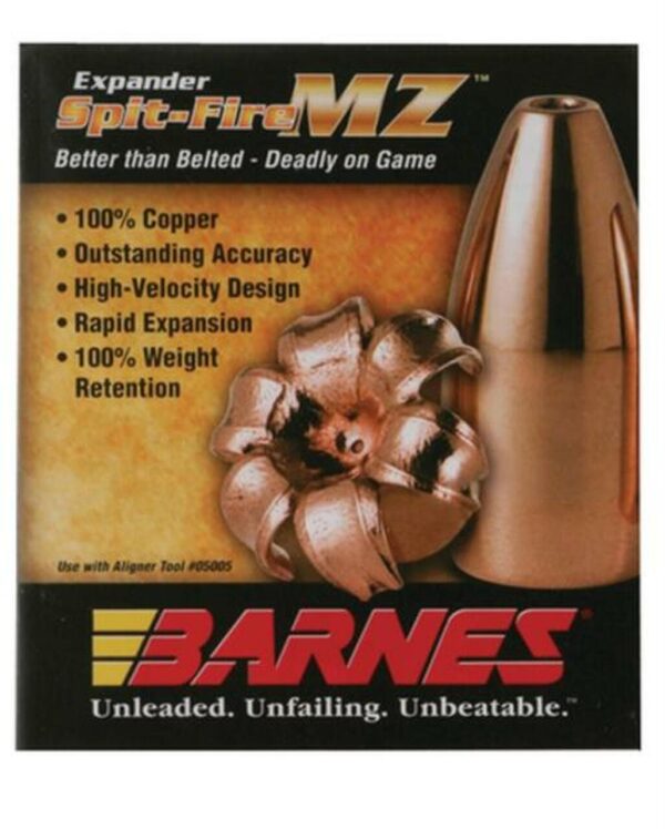 Barnes Spit-Fire Muzzleloader Bullet .50 Caliber .451 Diameter 285 Grain