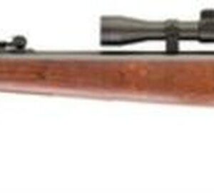 Umarex Ruger Air Hawk Rifle .177 Pellets, 18.7" Blued Barrel, Dark Hardwood Ambi Stock, 4X32mm Scope