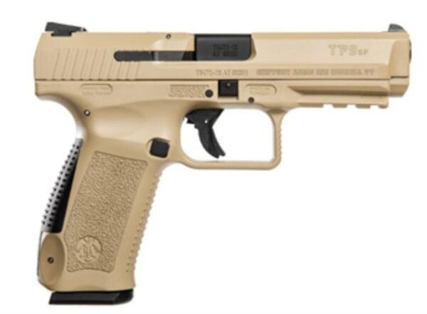 Century Arms Canik TP9SF Desert Tan 9mm, 4.4" Barrel, 18rd Mag