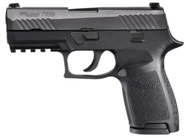 Sig P320 9mm 3.9" Barrel Nitron Siglite Nite Sites Modular Grip, Rail 2-15Rd Mags