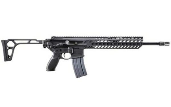 Sig MCX Patrol 300 Blackout 16" Barrel Flip Up Sights, Folding Stock, Keymod Rail 30rd Mag