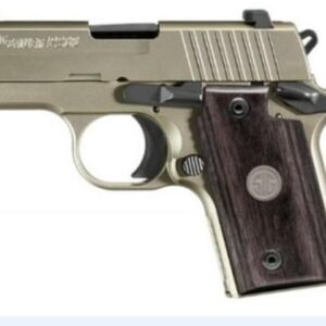 Sig P238 .380 ACP Night Sights 6 Blackwood Grips 6 Rd Mags