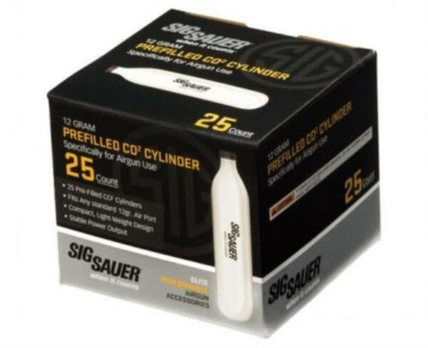 Sig Airguns C02 12gr, 25 Pack