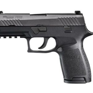 Sig P320 Compact, 45 ACP, 3.9", 9rd, Black, MA Compliant