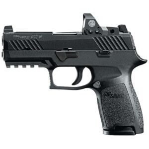 Sig P320 9mm, 3.9", Nitron Striker Siglite Sights Rail Mini Reflex Sight (2) 15Rd Mags