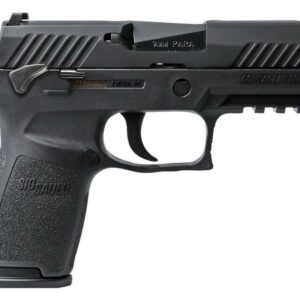 Sig P320 Compact 9MM 3.9" Barrel Siglite MOD Poly Grip, Manual Safety (2) 15Rd Mags