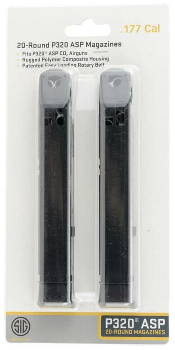 Sig Airguns P320 Air Pistol Magazine 20rd, 2Pk