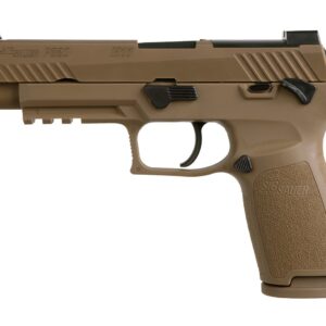 Sig P320-M17 9MM 4.7" Barrel Manual Safety, Night Sight Plate, 2- 17rd Mags