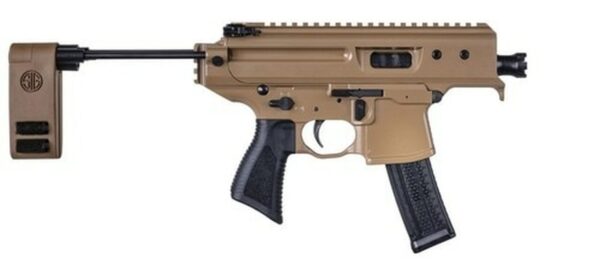 Sig MPX 9mm Copperhead Pistol, 3.5" Barrel, 20rd Mag