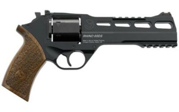 Chiappa Rhino 60DS SAR, 9mm, 6" Barrel, 6rd, Black