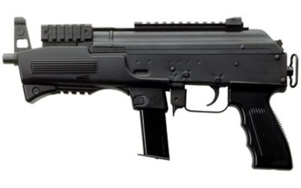 Charles Daly AK9 Pistol 9MM, 6.3" Barrel, Steel Frame, Matte Black, 10rd Mag