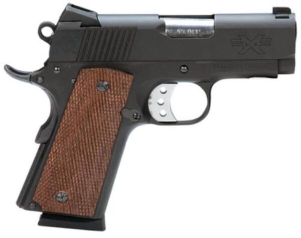 ATI Titan FX45 1911 Officer 45 ACP, 3" Bull Barrel, Wood Grips, 7rd Mag
