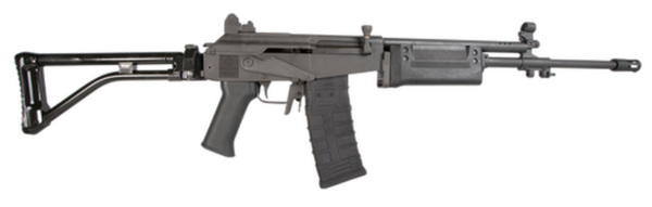 American Tactical, GALEO, Semi-automatic, 223 Rem/556NATO, 18" Barrel, Black, Polymer Furniture, Folding Stock, 30Rd, 1 Magazine