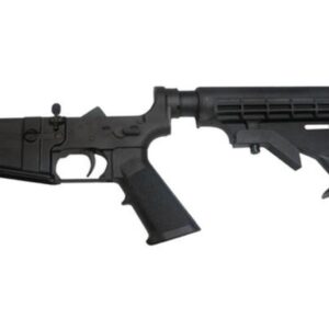 CMMG AR-15 LOWER COMPLETE, 6-POS MIL-SPEC STOCK