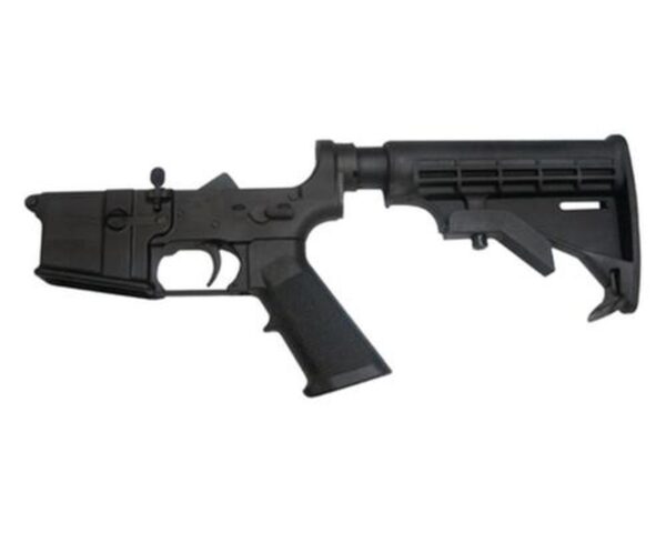 CMMG AR-15 LOWER COMPLETE, 6-POS MIL-SPEC STOCK