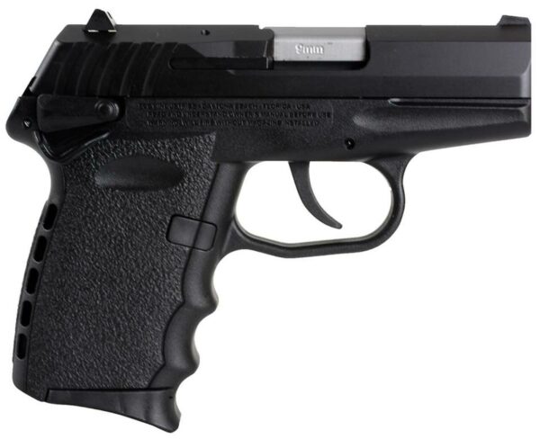 SCCY CPX-1 9MM 3.1" Carbon Black Hard Nitride, Manual Safety 10 Round
