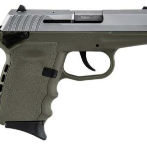 SCCY CPX-1 Two Tone DAO 9mm 3.1" Barrel, Flat Dark Earth Poly Grip/Frame SS Slide, 10rd