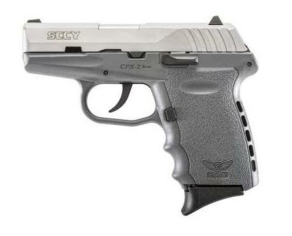 SCCY CPX-2, 9mm, 3.1", 10rd, Gray Polymer Frame, Stainless Steel