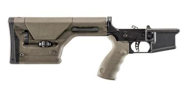 Alexander Arms 6.5 Grendel DMR Complete AR-15 Lower Receiver Assembly OD Green