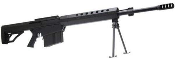 Serbu BFG-50A 50BMG Semi-Auto Rifle with Bipod and Scope Rail, 10 Rd Mag, Hard Case
