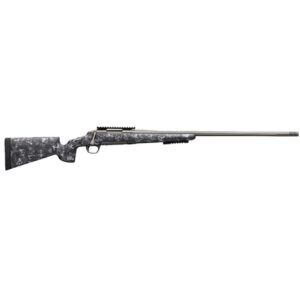 Browning X-Bolt Hells Canyon Long Range 6.5 PRC 3+1 26" Urban Carbon Ambush Camo McMillan Game Scout Stock Tungsten Gray Cerakote Right Hand