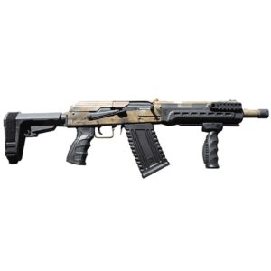 Kalashnikov USA Komrad Camo 12 Ga, 12.50" Barrel, 3" Chamber, SB Tactical SBA3 Pistol Brace, 5rd