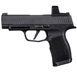 Sig P365 XL Compact 9mm, 3.7" Barrel, Polymer, Black, Romeo Zero Reflex Optic, 2x12rd