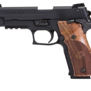 Sig P226 22LR 2 Step, Black Finish, Wood Grips, 2x10rd