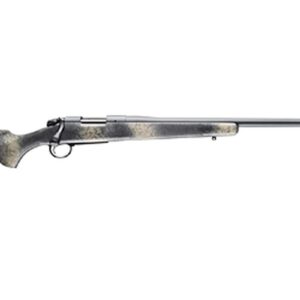 Bergara Rifles B-14 Wilderness Ridge 6.5 PRC 2+1 24" Woodland Camo Soft Touch Fixed American Style Synthetic Stock Gray Cerakote Right Hand Threaded Barrel Omni Muzzle Brake