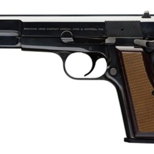 Browning Hi-Power Standard 9mm, Walnut Grips, 13 Rd Mag