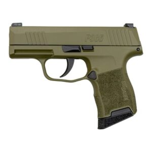 Sig P365 OD Green 9mm, 3" Barrel, Sig XRay3 Night Sights, 10rd Mag