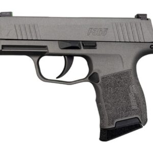 Sig P365 Tungsten Gray 9mm, 3" Barrel, Sig XRay3 Night Sights, 10rd Mag