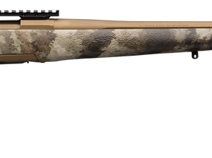 Browning X-Bolt Hells Canyon Speed Long Range 6.5 PRC 4+1 26" A-TACS AU Camo Fixed McMillan Game Scout Stock Burnt Bronze Cerakote Right Hand Muzzle Brake