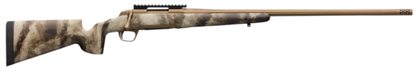 Browning X-Bolt Hells Canyon Speed Long Range 30 Nosler, 26" Barrel, A-TACS AU Camo, McMillan Game Scout Stock, Burnt Bronze Cerakote, 3rd