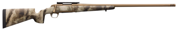 Browning X-Bolt Hells Canyon Speed Long Range 300 RUM, 26" Barrel, A-TACS AU Camo, Fixed McMillan Game Scout Stock, Burnt Bronze Cerakote, 3rd