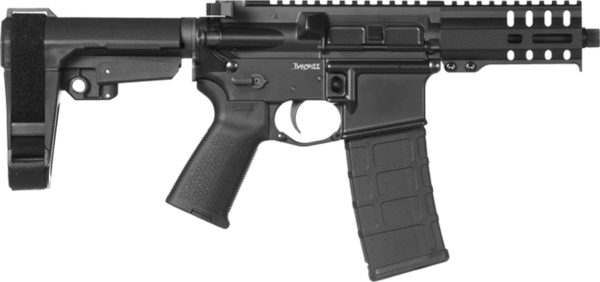 CMMG Banshee 300 MK4 9mm, 5" Barrel, Black, Magpul MOE, 6 Position RipBrace, 30rd