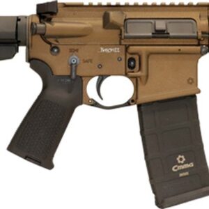 CMMG Banshee 300 MK4 9mm, 5" Barrel, Midnight Bronze, Black Magpul Grip, RipBrace, 33rd