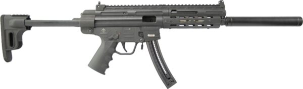 American Tactical, GSG-16, Semi-automatic, 22 LR, 16.25" Barrel, Black, Synthetic, M-Lok Handguard, 22Rd
