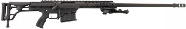 Barrett Model 98B .338 Lapua Magnum, 27" Fluted Barrel, Bipod & Monopod