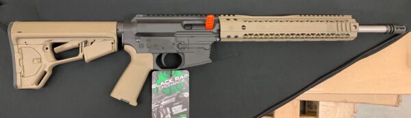Black Rain Ordnance Fallout CQB Side-Charging 9mm, 16" Barrel, Hybrid Rail, FDE