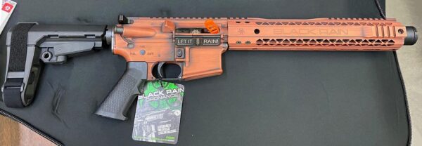 Black Rain Ordnance Spec15 Pistol 5.56/.223, Copper Suede, SBA3, 30rd