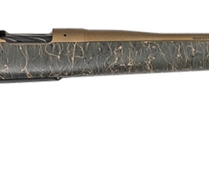 Christensen Arms Mesa 6.5 PRC, 24" Barrel, Burnt Bronze, Green/Tan Webbing