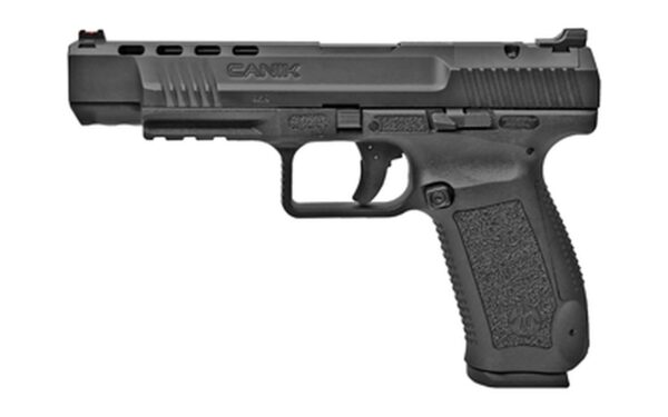 Canik TP9SFx 9mm, 5.2" Match Grade Barrel, Fiber Optic Sights, Black, 2x 20rd