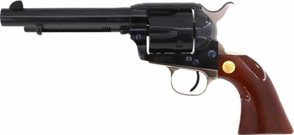 Cimarron Pistoleer 357/38 5.5" Barrel Blued Finish Walnut Grip