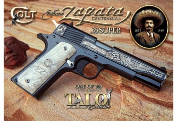 Colt 1911 Emiliano Special .38 Super 5" Barrel 1 of 500 Limited TALO Edition