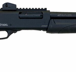 Citadel CDA 12 Force Pump-Action 12 Ga, 20" Barrel, 3", Matte Black, 3rd