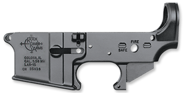 Rock River Arms AR-15 Lower Receiver, Stripped, Top Tier, 5.56 Marked